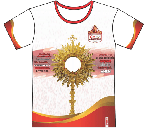 Camiseta oficial da festa